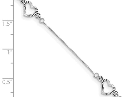 14k White Gold Bracelets Style SF1578W - Classique Jewelry Inc.