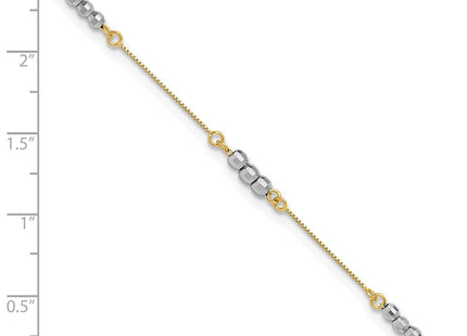 14k Two-tone Bracelets Style SF1732 - Classique Jewelry Inc.