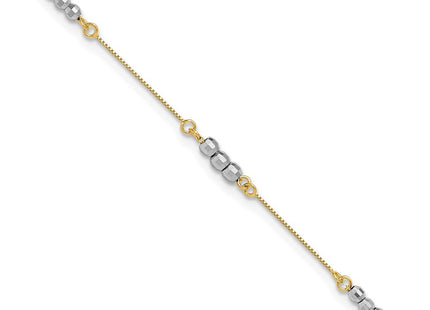 14k Two-tone Bracelets Style SF1732 - Classique Jewelry Inc.