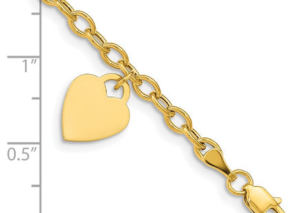 14k Yellow Gold Chain Bracelets Style SF1822 - Classique Jewelry Inc.