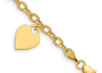14k Yellow Gold Chain Bracelets Style SF1822 - Classique Jewelry Inc.