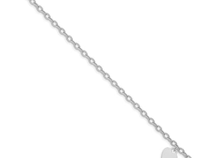 14k White Gold Chain Bracelets Style SF1823 - Classique Jewelry Inc.