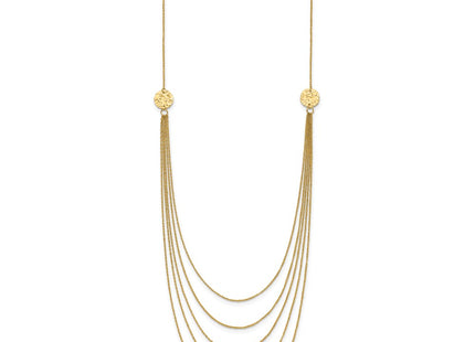 14k Yellow Gold Chain Necklaces Style SF1862 - Classique Jewelry Inc.