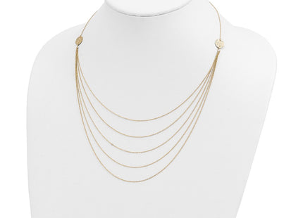 14k Yellow Gold Chain Necklaces Style SF1862 - Classique Jewelry Inc.