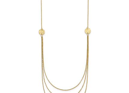 14k Yellow Gold Chain Necklaces Style SF2013 - Classique Jewelry Inc.
