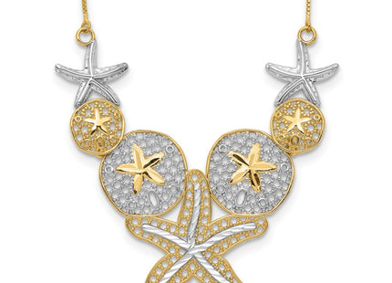 14k Yellow & Rhodium Jewelry Style SF2075 - Classique Jewelry Inc.