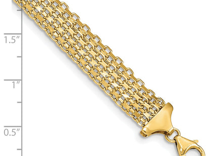 14K gold bracelet, alternate view
