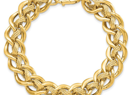 14k Yellow Gold Bracelets Style SF2176 - Classique Jewelry Inc.