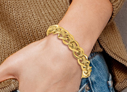 14k Yellow Gold Bracelets Style SF2176 - Classique Jewelry Inc.