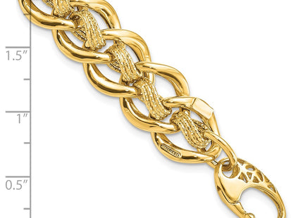 14k Yellow Gold Bracelets Style SF2176 - Classique Jewelry Inc.