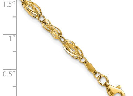 14k Yellow Gold Bracelets Style SF2203 - Classique Jewelry Inc.