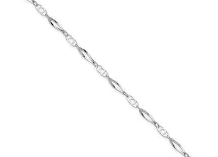 14k White Gold Bracelets Style SF2205 - Classique Jewelry Inc.