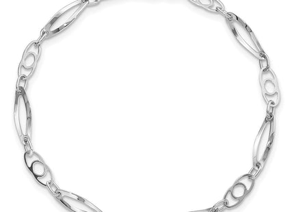 14k White Gold Bracelets Style SF2205 - Classique Jewelry Inc.