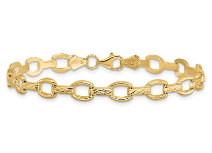 14k Yellow Gold Bracelets Style SF2206 - Classique Jewelry Inc.