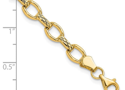 14k Yellow Gold Bracelets Style SF2206 - Classique Jewelry Inc.