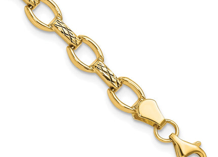 14k Yellow Gold Bracelets Style SF2206 - Classique Jewelry Inc.