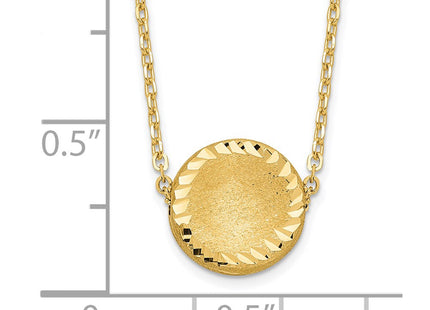 14k Yellow Gold Pendants Style SF2247 - Classique Jewelry Inc.