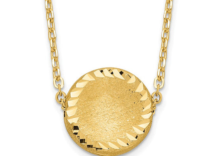 14k Yellow Gold Pendants Style SF2247 - Classique Jewelry Inc.