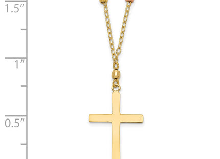 14k Tri-Color Chain Necklaces Style SF2286 - Classique Jewelry Inc.