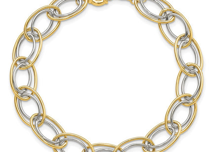 14k Two-tone Bracelets Style SF2314 - Classique Jewelry Inc.