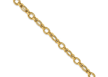 14k Yellow Gold Bracelets Style SF2328 - Classique Jewelry Inc.