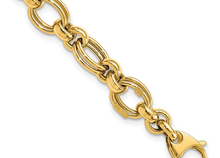 14k Yellow Gold Bracelets Style SF2328 - Classique Jewelry Inc.