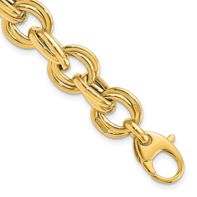 14k Yellow Gold Bracelets Style SF2330 - Classique Jewelry Inc.