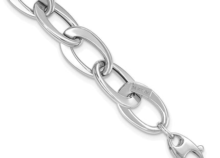 14k White Gold Bracelets Style SF2376 - Classique Jewelry Inc.