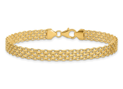 14k Yellow Gold Bracelets Style SF2410 - Classique Jewelry Inc.
