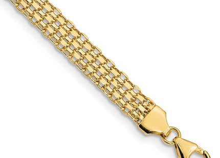 14k Yellow Gold Bracelets Style SF2410 - Classique Jewelry Inc.