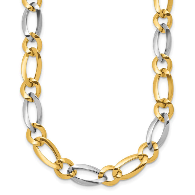 14k Two-tone Jewelry Style SF2419 - Classique Jewelry Inc.