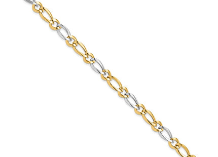 14k Two-tone Bracelets Style SF2421 - Classique Jewelry Inc.