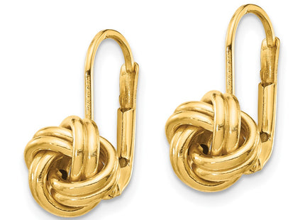 14k Yellow Gold Earrings Style SF2474 - Classique Jewelry Inc.