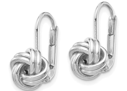 14k White Gold Earrings Style SF2475 - Classique Jewelry Inc.