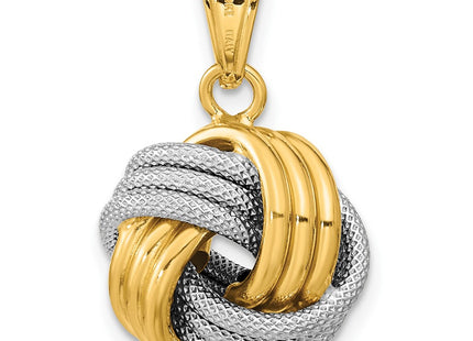 14k Two-tone Pendants Style SF2477 - Classique Jewelry Inc.