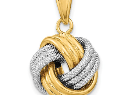 14k Two-tone Pendants Style SF2477 - Classique Jewelry Inc.