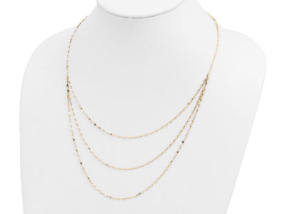 14k Yellow Gold Chain Necklaces Style SF2491 - Classique Jewelry Inc.