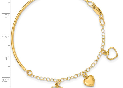 14k Yellow Gold Chain Bracelets Style SF2497 - Classique Jewelry Inc.