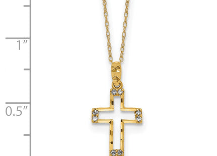 14k Yellow Gold Pendants Style SF2502 - Classique Jewelry Inc.