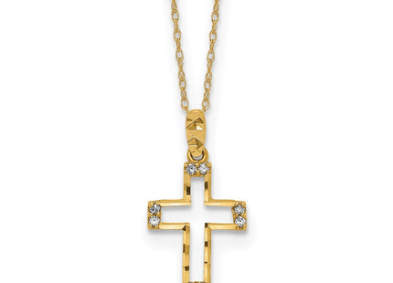 14k Yellow Gold Pendants Style SF2502 - Classique Jewelry Inc.