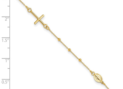 14k Yellow Gold Bracelets Style SF2507 - Classique Jewelry Inc.