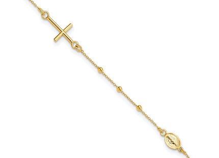 14k Yellow Gold Bracelets Style SF2507 - Classique Jewelry Inc.