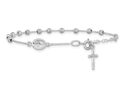14k White Gold Bracelets Style SF2509 - Classique Jewelry Inc.
