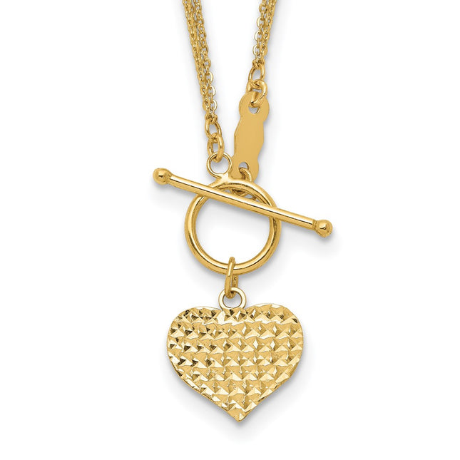 14k Yellow Gold Chain Necklaces Style SF2534 - Classique Jewelry Inc.