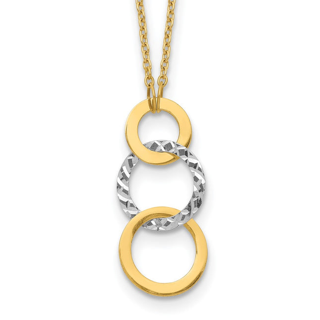 14k Two-tone Jewelry Style SF2550 - Classique Jewelry Inc.