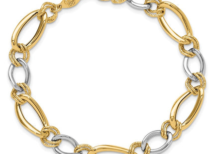 14k Two-tone Bracelets Style SF2563 - Classique Jewelry Inc.