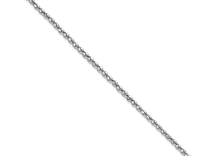 14K White Gold Polished Fancy Link 7. Bracelet (Style SF2567-7.5)