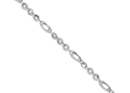 14k White Gold Bracelets Style SF2571 - Classique Jewelry Inc.