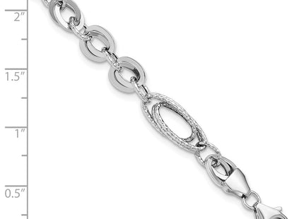 14k White Gold Bracelets Style SF2571 - Classique Jewelry Inc.