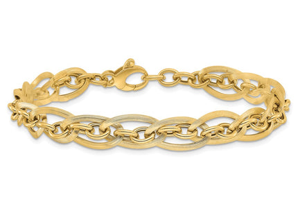 14k Yellow Gold Bracelets Style SF2577 - Classique Jewelry Inc.